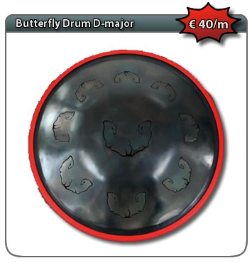 Butterfly drum